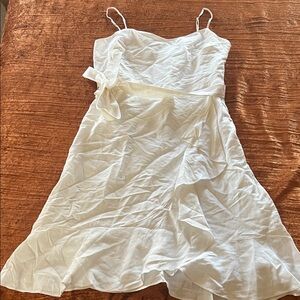 Banana Republic White Textured Dress
